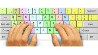 How To Type 10 Fingers Without Looking at the Keyboard [upl. by Ayokal]