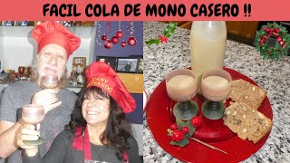 COLA DE MONO CASERO FACIL Y DELICIOSOMEJORADO [upl. by Sabina]