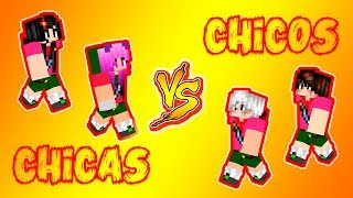 ¿QUIÉNES GANARÁN CHICAS VS CHICOS  ESCUELA CHOZA PEQUEÑIN  MINECRAFT ROLEPLAY ANIMATION 15 [upl. by Elodia]