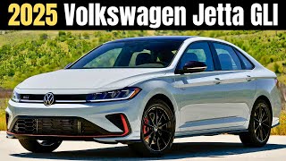 The New Volkswagen Jetta GLI 2025  First Look and Review [upl. by Tim]