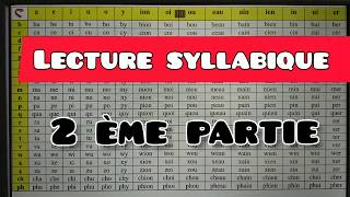 Lecture syllabique2ème partie💻 [upl. by Hassett]