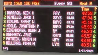 Shane Eckler in Lane 3 wins 1 free at Winterfest with a 4516 [upl. by Oguh558]