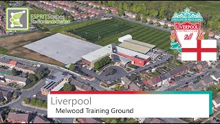 Melwood Training Ground  Liverpool FC  Google Earth  2018 [upl. by Evilc]