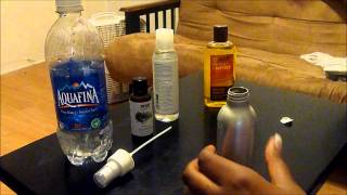 Tutorial Vegetable Glycerin Mix Mist Spray [upl. by Elak]