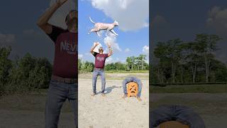 Matching twin brotherr flying body parts vs Eating candy egg amp Catching brown catt funny video😂😀 [upl. by Sinegra937]