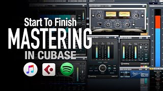 LEARN CUBASE  29 How to Master The ULTIMATE start to finish guide [upl. by Hadihsar]