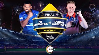 ILT20 S2  Final  English  HIGHLIGHTS  Nicholas Pooran amp Sam Billings  MIE vs DC T20  17th Feb [upl. by Dorcas]