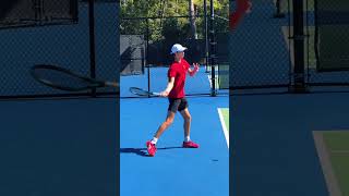 Forehand tennis technique [upl. by Gala]