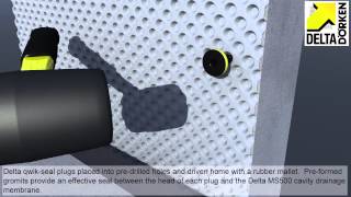 Delta Membrane Installation Guide  Subtitled [upl. by Aynad870]