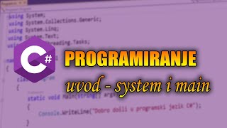 Programiranje C  Uvod i prvi program  tutorijal 2 [upl. by Ricarda374]