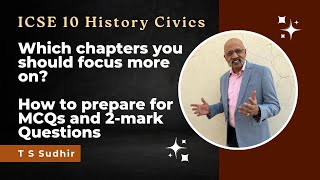 Your lastminute smart study amp revision strategy  ICSE 10 History amp Civics Boards 2024  Sudhir Sir [upl. by Jarrow491]