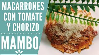 Macarrones con tomate y chorizo en Mambo RECETAS MAMBO CECOTEC [upl. by Kcim504]