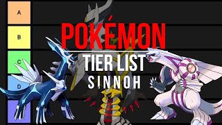 Sinnoh Pokémon Tier List [upl. by Elohc]