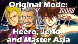 Original Mode in English Heero Jerid and Master Asia Dynasty Warriors Gundam [upl. by Holbrooke]