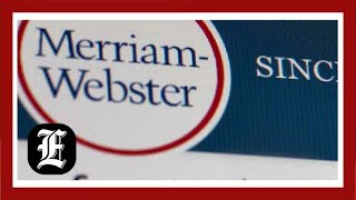 MerriamWebster dictionary reveals 2022 word of the year [upl. by Portuna]