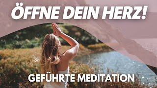 Meditation um dein Herz zu heilen und wieder aufrichtig zu lieben ❤️ Selbstliebe  Herzchakra öffnen [upl. by Rolfe370]