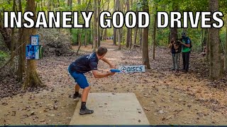 INSANELY GOOD DISC GOLF DRIVES COMPILATION [upl. by Augy115]