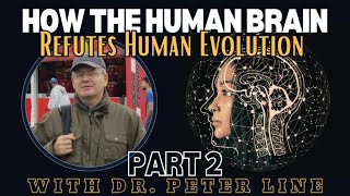 The Amazingly Designed Human Brain DISMANTLES Evolution  Peter Line  PART TWO [upl. by Ynaiffit]