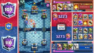 LOG BAIT VS XBOW CYCLE clashroyale [upl. by Ardnekan863]