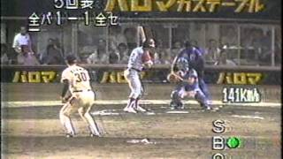 1984 江川卓 ８連続三振 オールスター [upl. by Ahsercal698]