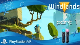 Windlands  Playstation VR  lets play  part 1  deutsch  german [upl. by Anisamot]