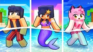 Aphmaus MERMAID SECRET in Minecraft [upl. by Nnylg606]