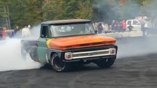 Maines Best Legal Burnout Pit Part1 cars musclecars classiccars drift burnout fun shorts [upl. by Huntingdon]