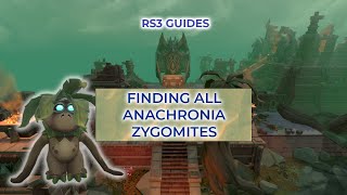 RS3 Finding All 60 Zygomites on Anachronia  Low Agility Guide [upl. by Melquist]