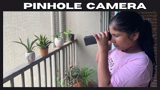 Pinhole camera  DIY  School project  science project  STEM activity  NCERT [upl. by Fulvia]