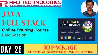 Day 25  Java Full Stack Online Training Course Live  22nd May 2024 [upl. by Ibbie]