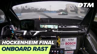 DTM Hockenheim Final 2019  René Rast Audi RS 5 DTM  RELIVE Onboard Race 2 [upl. by Hamon]