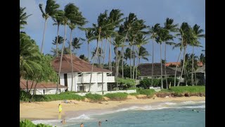 Kiahuna Plantation quotEROSIONquot Outrigger Condos amp Castle Vacation Rentals sit on the sand Poipu Beach [upl. by Hedva]