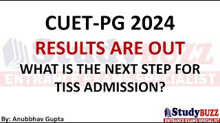 CUET PG Result are Out TISS Admission Process Explained [upl. by Lydell]