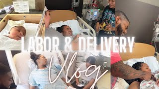 Labor amp Delivery Vlog  Induction at 39 weeks  first time mom [upl. by Turtle505]