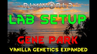 LAB SETUP INITIATED Rimworld Vanilla Genetics Expanded 08 [upl. by Aylward277]