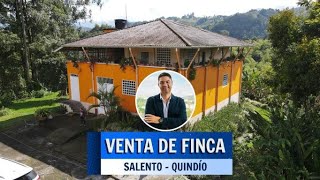 VENTA DE FINCA EN SALENTO QUINDIO COLOMBIA [upl. by Nelle317]