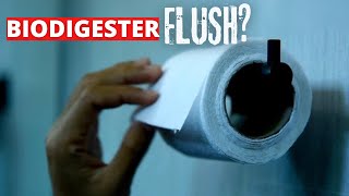 Can I Flush Toilet Paper Into The Biodigester Toilet [upl. by Elliott]