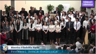 16 12 2017  Seara de colinde Copii  Biserica Filadelfia Paris [upl. by Alliuqaj327]