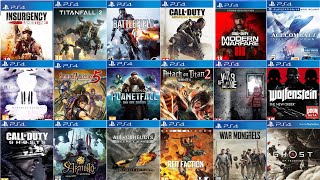 Top 32 Best PS4 War Games Must Play [upl. by Berkman658]