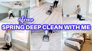 🥵SATISFYING DEEP CLEAN WITH ME  SPRING CLEANING  CLEANING MOTIVATION  CARPET CLEANING  DECLUTTER [upl. by Bhayani]