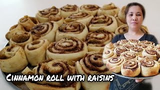 homemade cinnamon rolls with raisins [upl. by Noryk20]