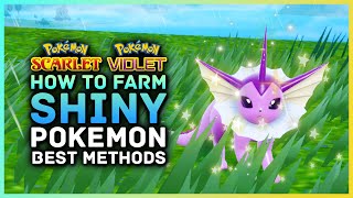 Pokemon Scarlett and Violet  How To Farm Shiny Pokemon Shiny Hunting amp Best Methods [upl. by Benni311]