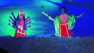 DURGA PUJA 2024 MAHISHASUR VADH KI KATHA SHOW KE MADHYAM SE BUNDU ranchi Bajrang dal show 2024 [upl. by Gundry]