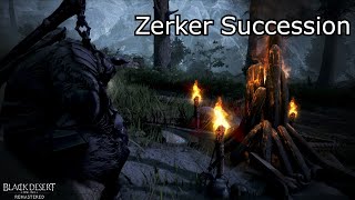 BDO  Zerker Succession PvE amp Skill Addons [upl. by Eliga237]