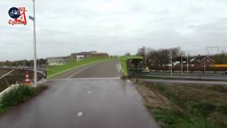 quotHet Groentjequot Cycle bridge north of Nijmegen NL 309 [upl. by Sherburne]