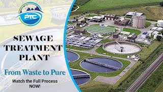 How to works Sewage Treatment Full Process Video  PTC Watertech LLP stp [upl. by Schenck]