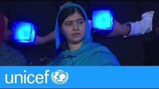 Malala addresses UN General Assembly  UNICEF [upl. by Armillas323]