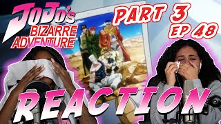 JBA Stardust Crusaders Part 3 Ep 48 FINALE  quotThe Faraway Journey Farewell Friendsquot REACTION [upl. by Stromberg299]