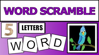 Scrambled Words Games  Jumbled Word Game  Guess the Word Game  Word Scramble  SW Scramble [upl. by Ancier]