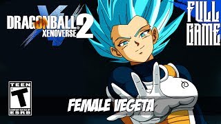 【DBXV2 MOD】 FEMALE VEGETA STORY MODE PC  HD [upl. by Enenaj]